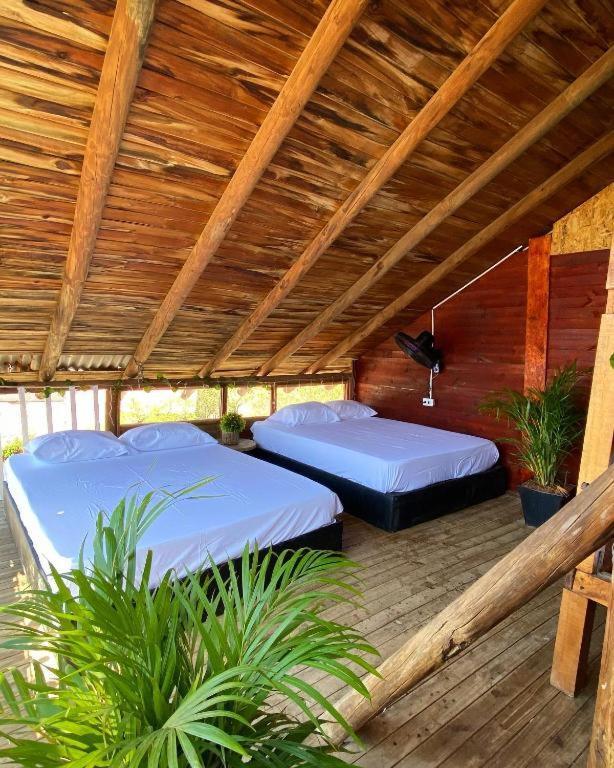 Tamarindo Beach Hostel Taganga Bagian luar foto