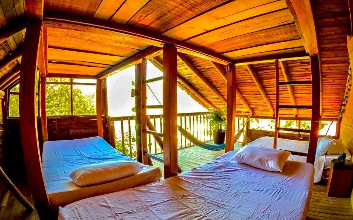 Tamarindo Beach Hostel Taganga Bagian luar foto