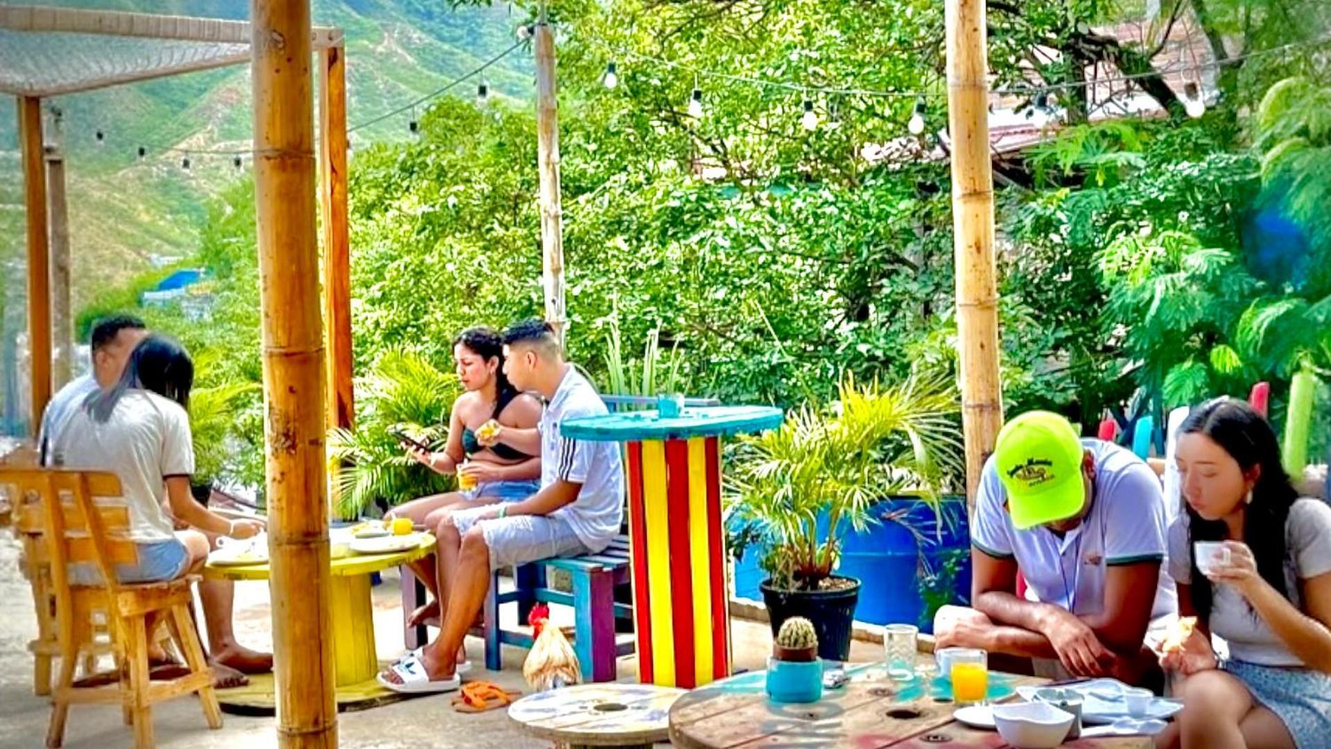 Tamarindo Beach Hostel Taganga Bagian luar foto