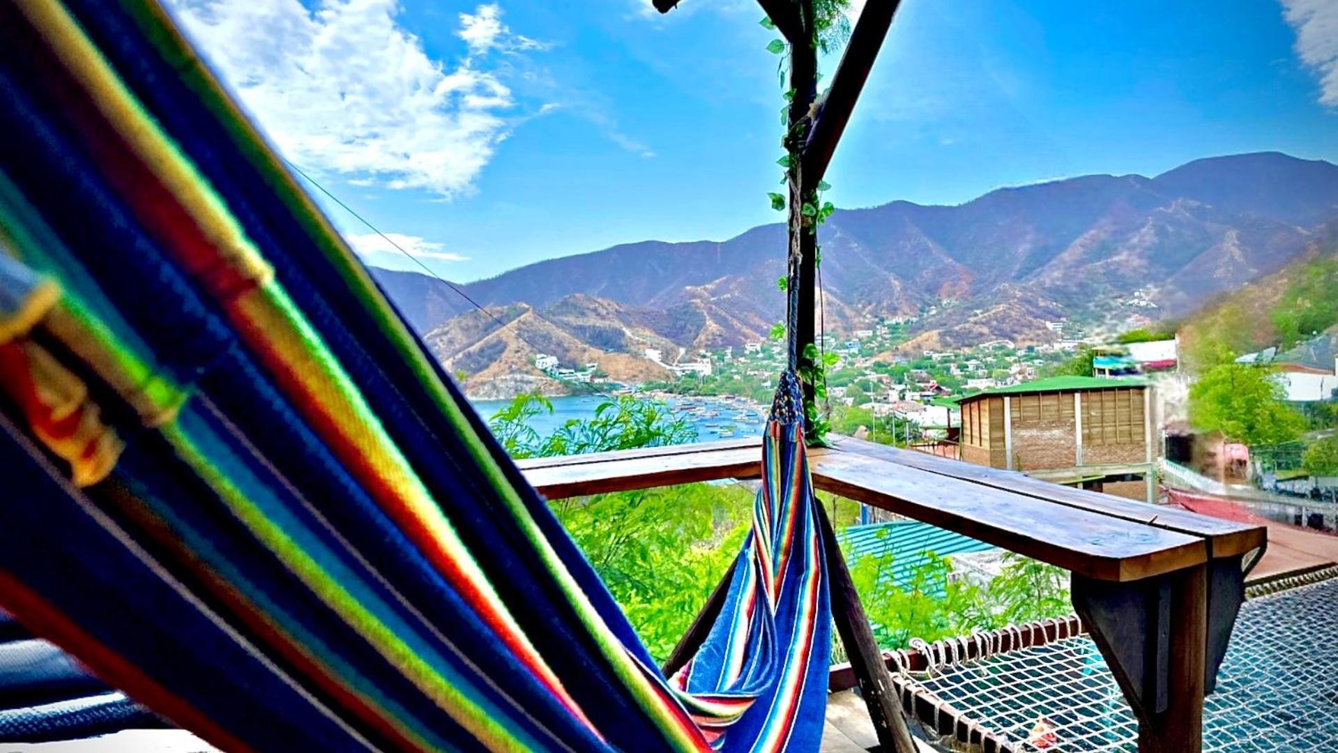 Tamarindo Beach Hostel Taganga Bagian luar foto