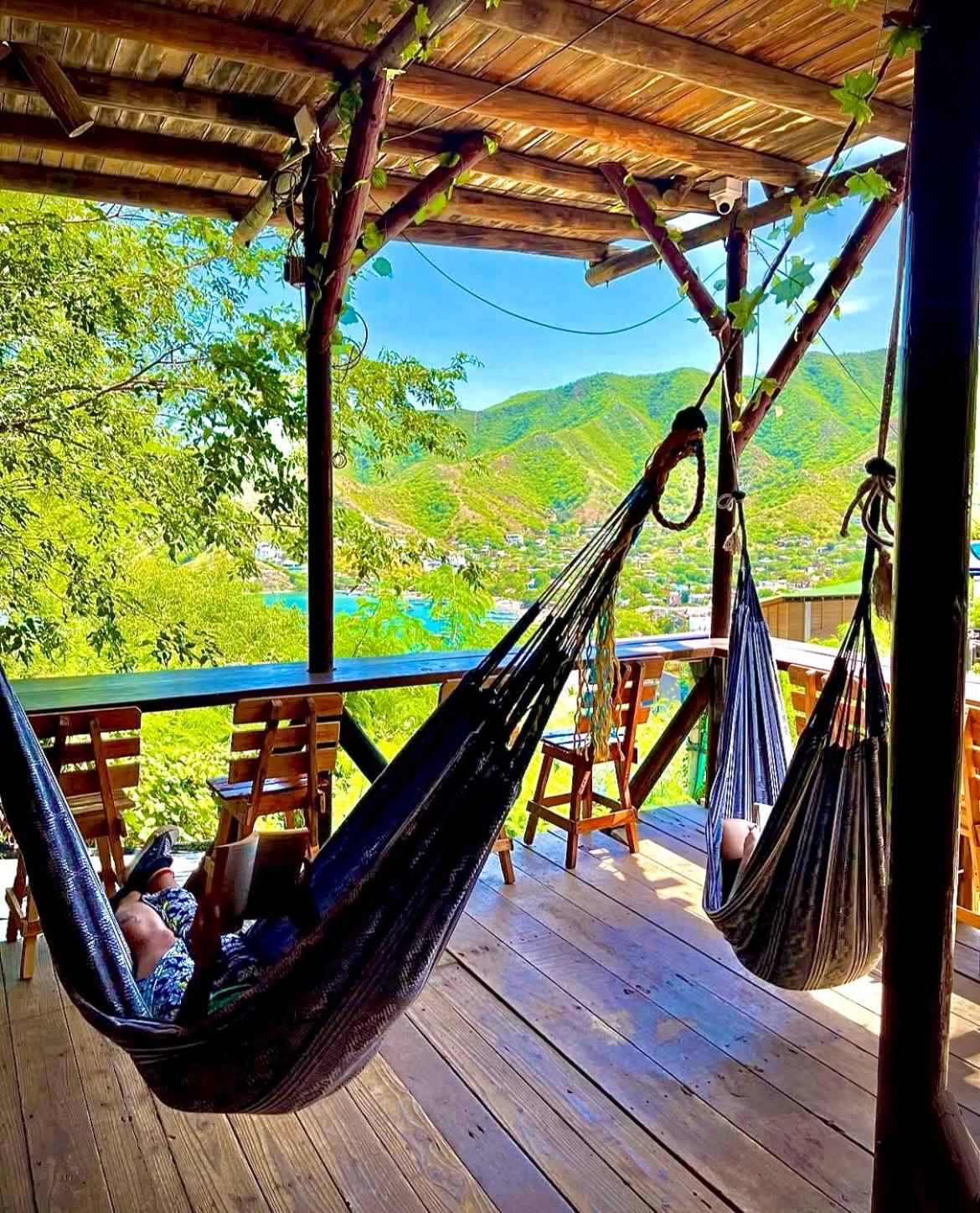 Tamarindo Beach Hostel Taganga Bagian luar foto