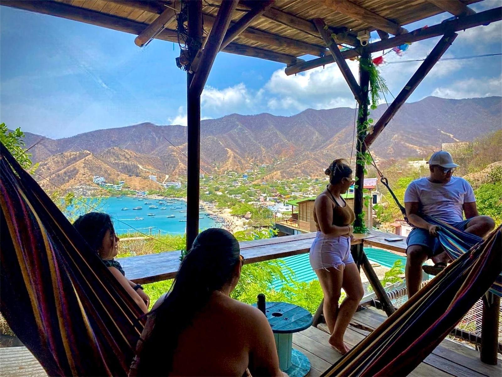 Tamarindo Beach Hostel Taganga Bagian luar foto