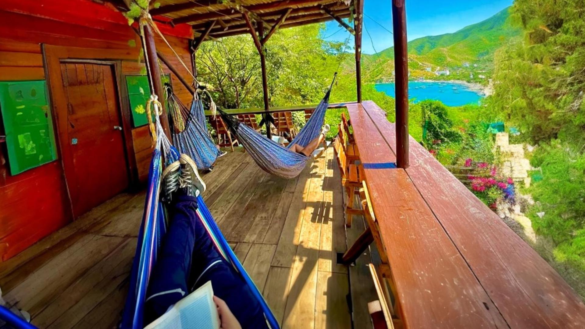 Tamarindo Beach Hostel Taganga Bagian luar foto